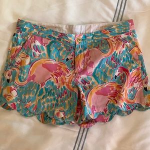 Lilly Pulitzer Buttercup Scallop Short